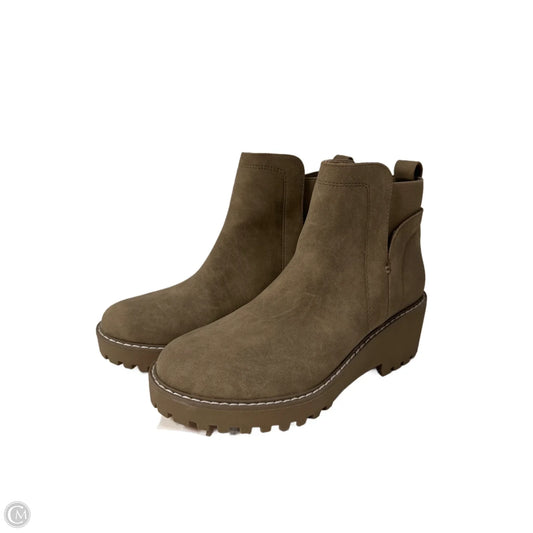 Boots Ankle Heels By Dolce Vita In Taupe, Size: 8