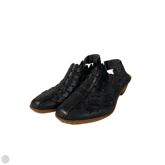 Shoes Heels Block By Riekers In Black, Size: 7.5