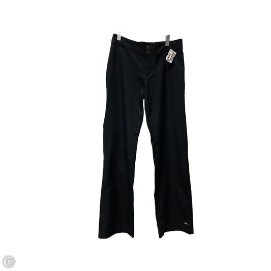 Athletic Pants By Nike In Black & Blue, Size: S
