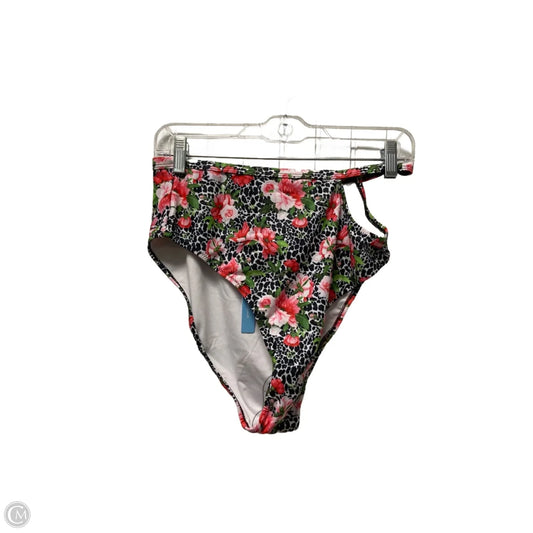 Swimsuit Bottom By Cmf In Floral Print, Size: L