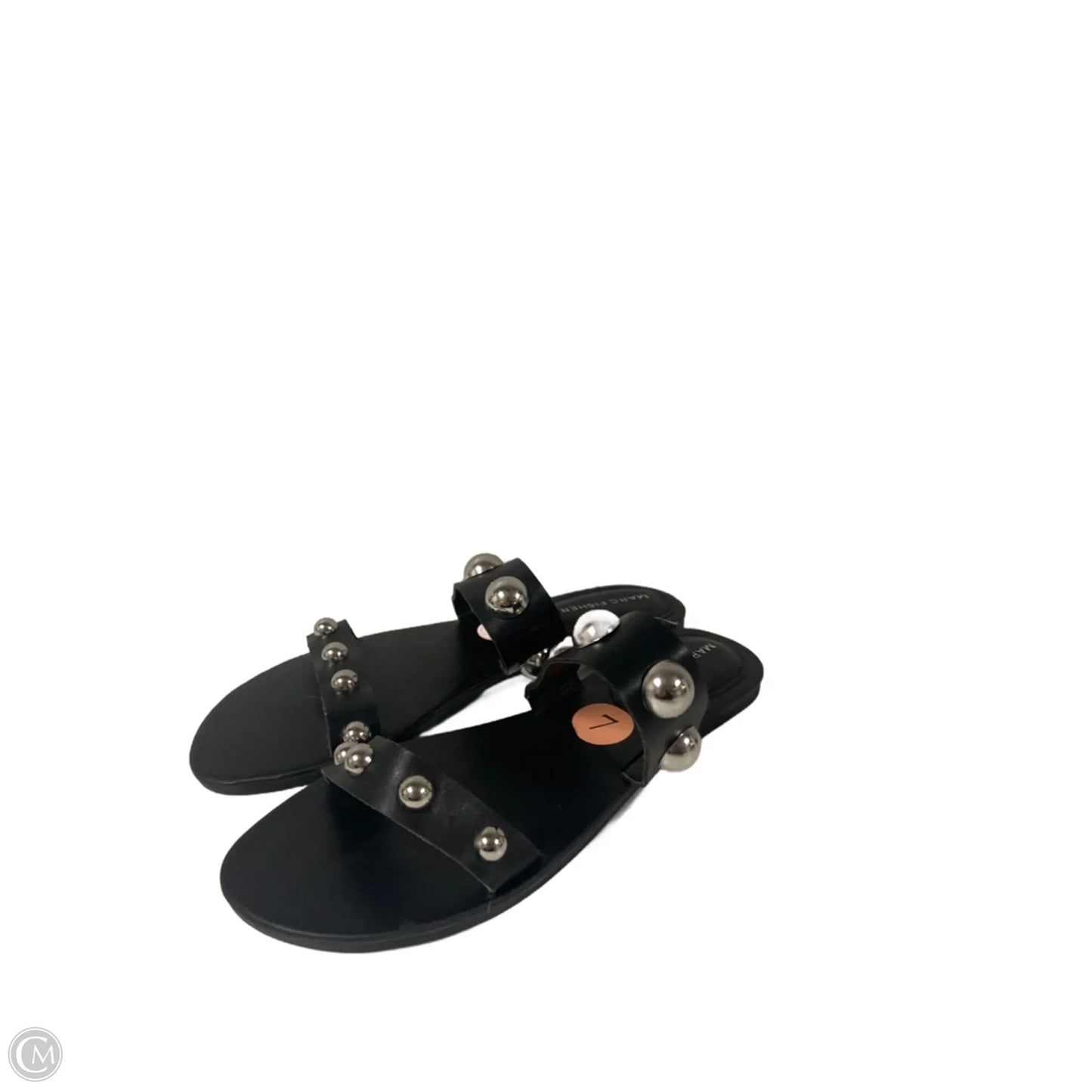 Sandals Flats By Marc Fisher In Black, Size: 7