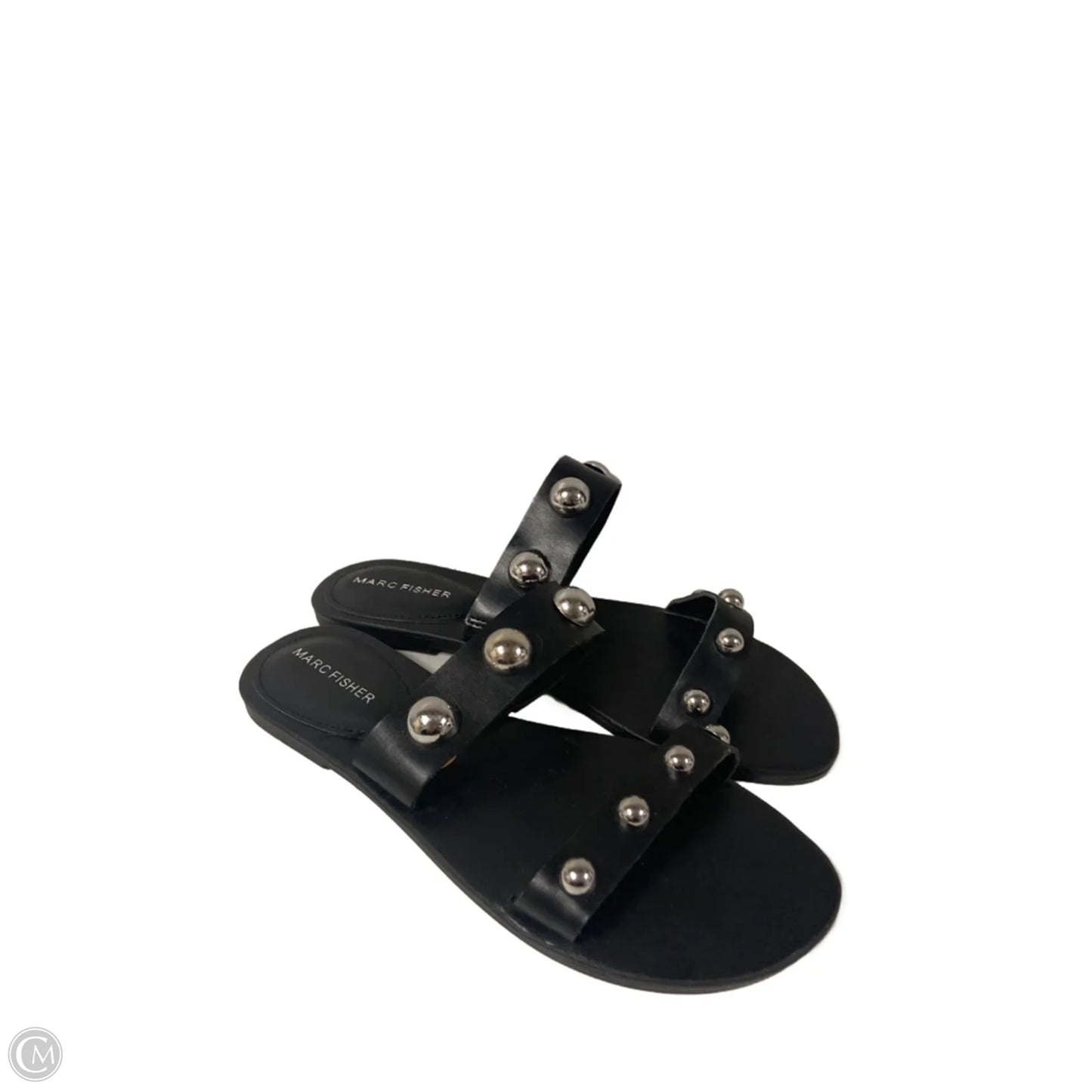 Sandals Flats By Marc Fisher In Black, Size: 7