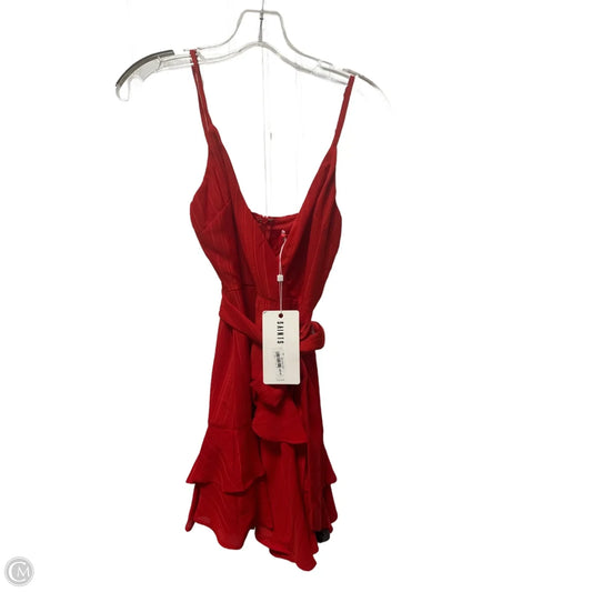 Dress Party Short By Clothes Mentor In Red, Size: Xs