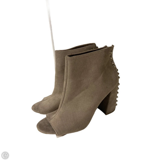 Sandals Heels Block By Madden Girl In Grey, Size: 8