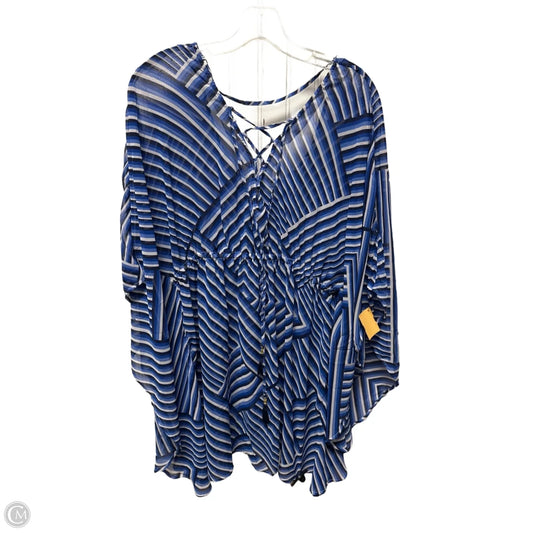 Swimwear Cover-up By Tommy Bahama In Blue & White, Size: Osfm