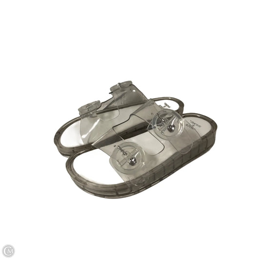 Sandals Flats By Shade & Shore In Clear, Size: 6