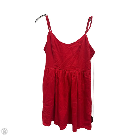 Dress Casual Short By Francesca's In Red, Size: M