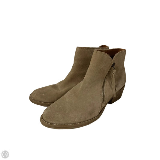 Boots Ankle Heels By White Mountain In Brown, Size: 9