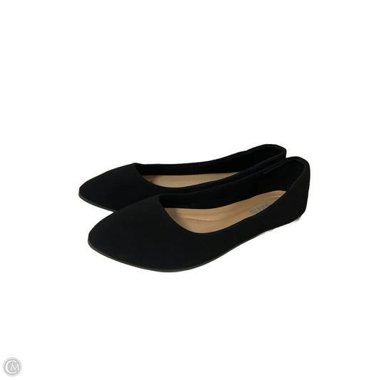 Shoes Flats By Shein In Black, Size: 9