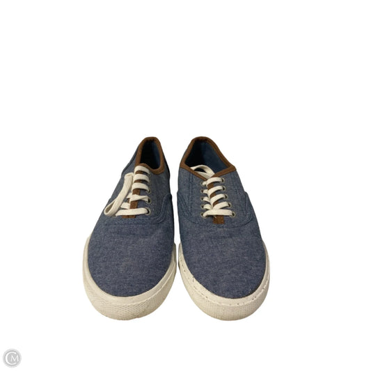 Shoes Sneakers By Laura Scott In Blue Denim, Size: 6.5
