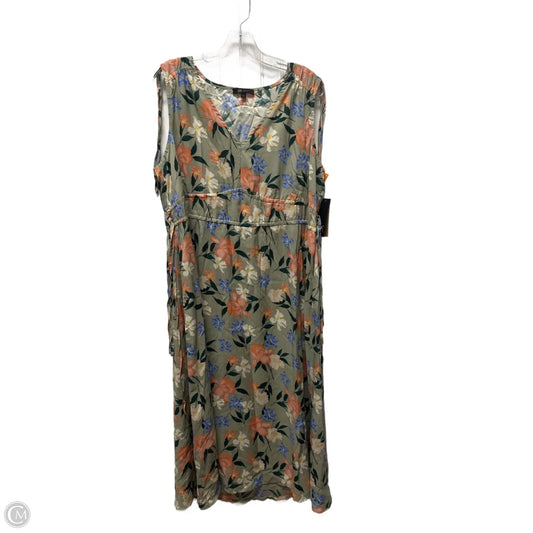 Dress Designer By Frye In Floral Print, Size: L