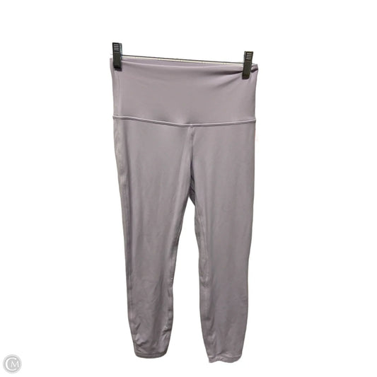 Athletic Leggings Capris By Lululemon In Purple, Size: S