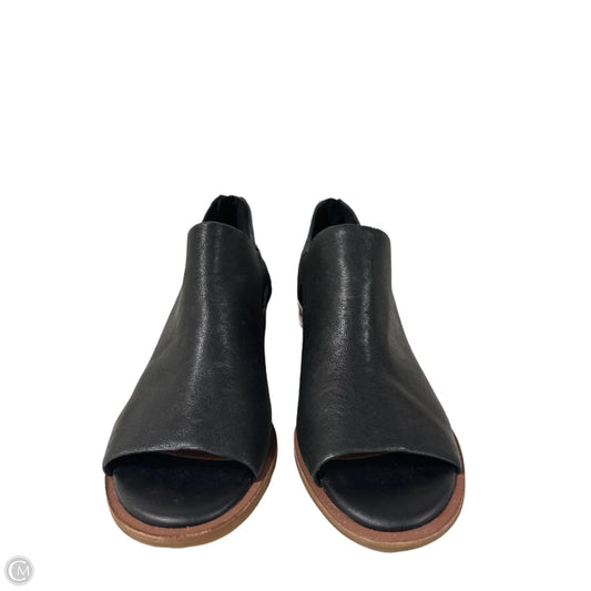 Sandals Heels Block By Sofft In Black, Size: 8