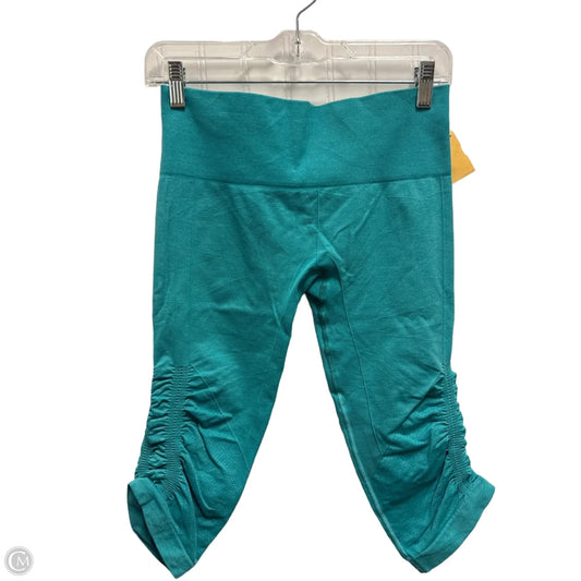 Athletic Leggings Capris By Lululemon In Teal, Size: S