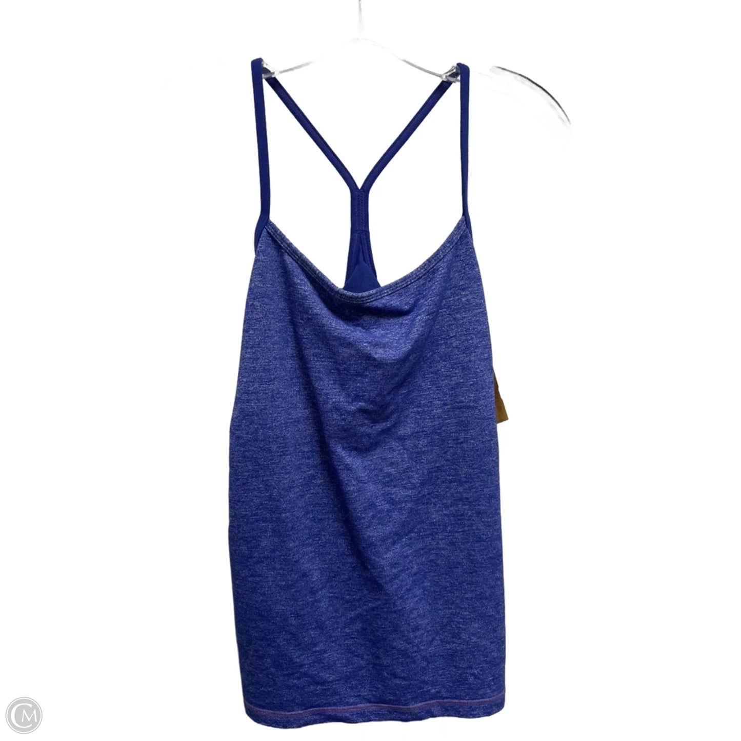 Athletic Tank Top By Lululemon In Blue, Size: L