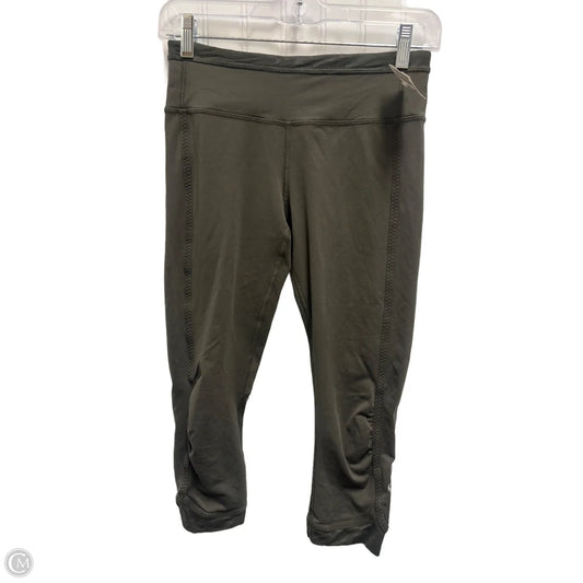 Athletic Leggings Capris By Lululemon In Green, Size: S