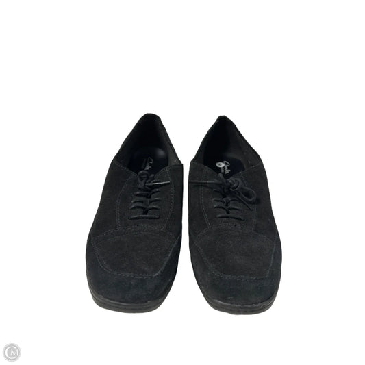 Shoes Heels Block By Clarks In Black, Size: 9