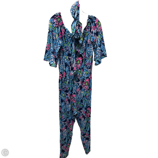 Jumpsuit Designer By Lilly Pulitzer In Navy, Size: M