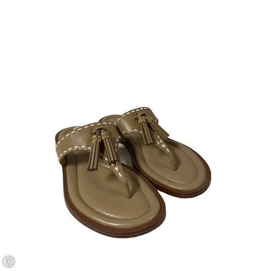 Sandals Designer By Michael Kors In Tan, Size: 7