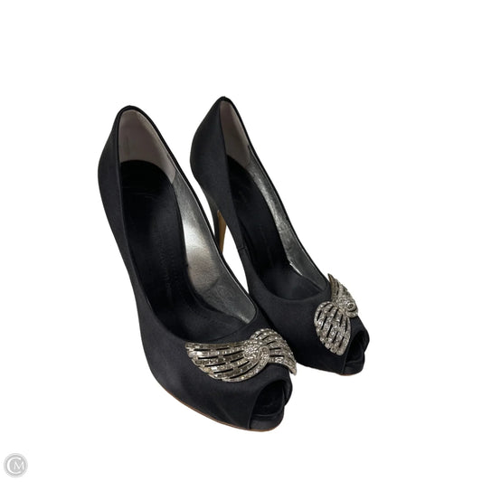 Shoes Designer By Giuseppe Zanotti In Black, Size: 8