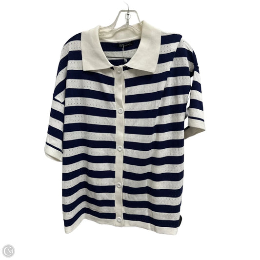 Shorts Set By Prettygarden In Blue & White, Size: M