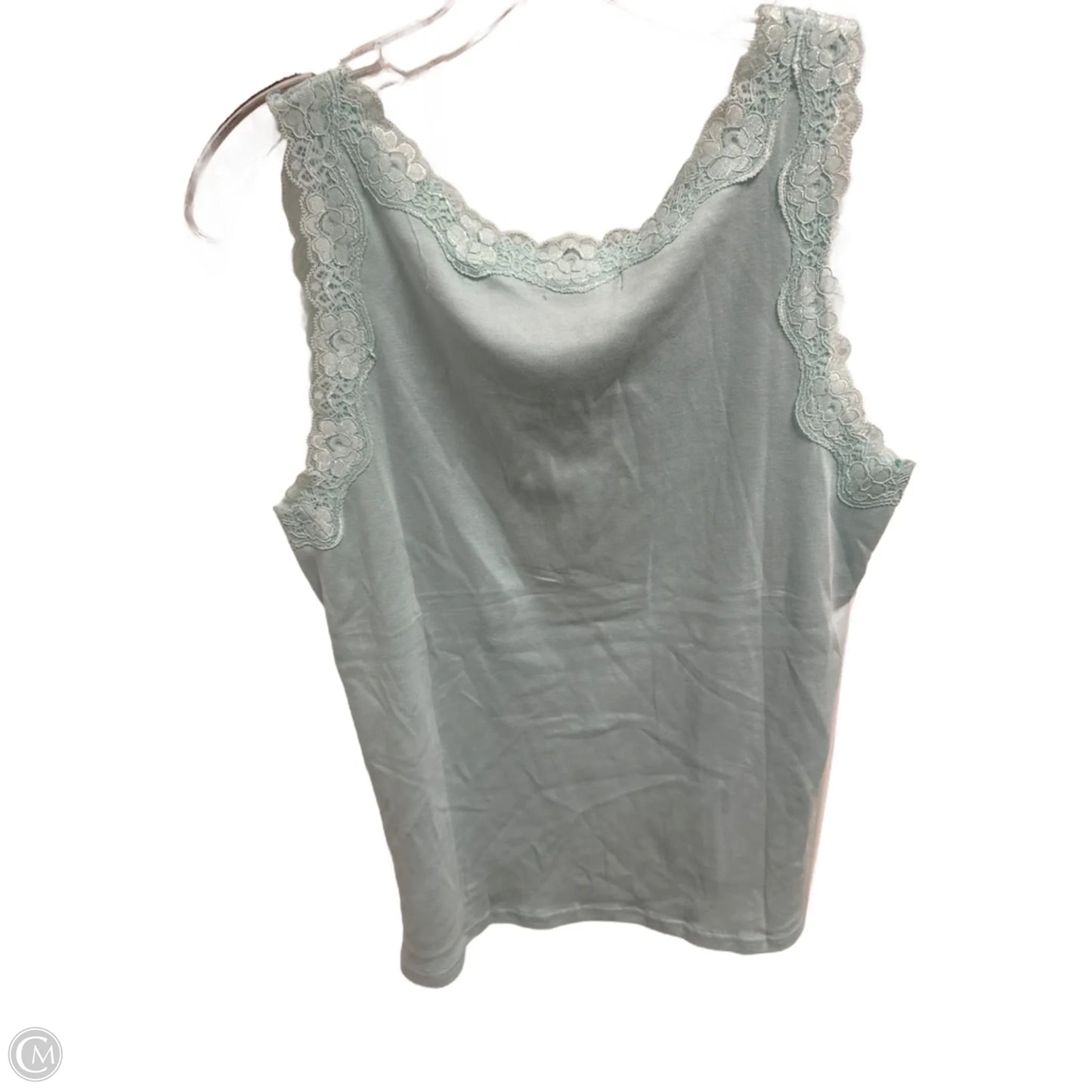 Top Sleeveless Basic By Style And Company In Blue, Size: M