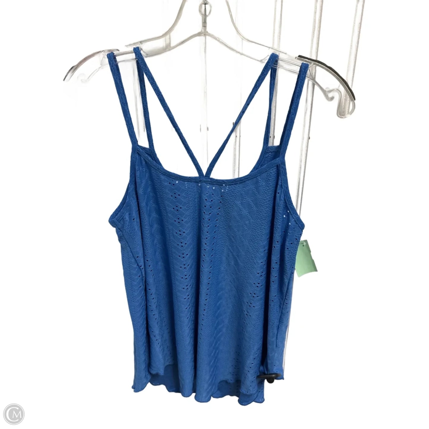 Top Sleeveless By Cme In Blue, Size: M