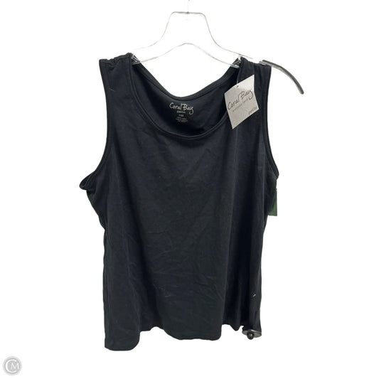 Top Sleeveless Basic By Coral Bay In Black, Size: Mp