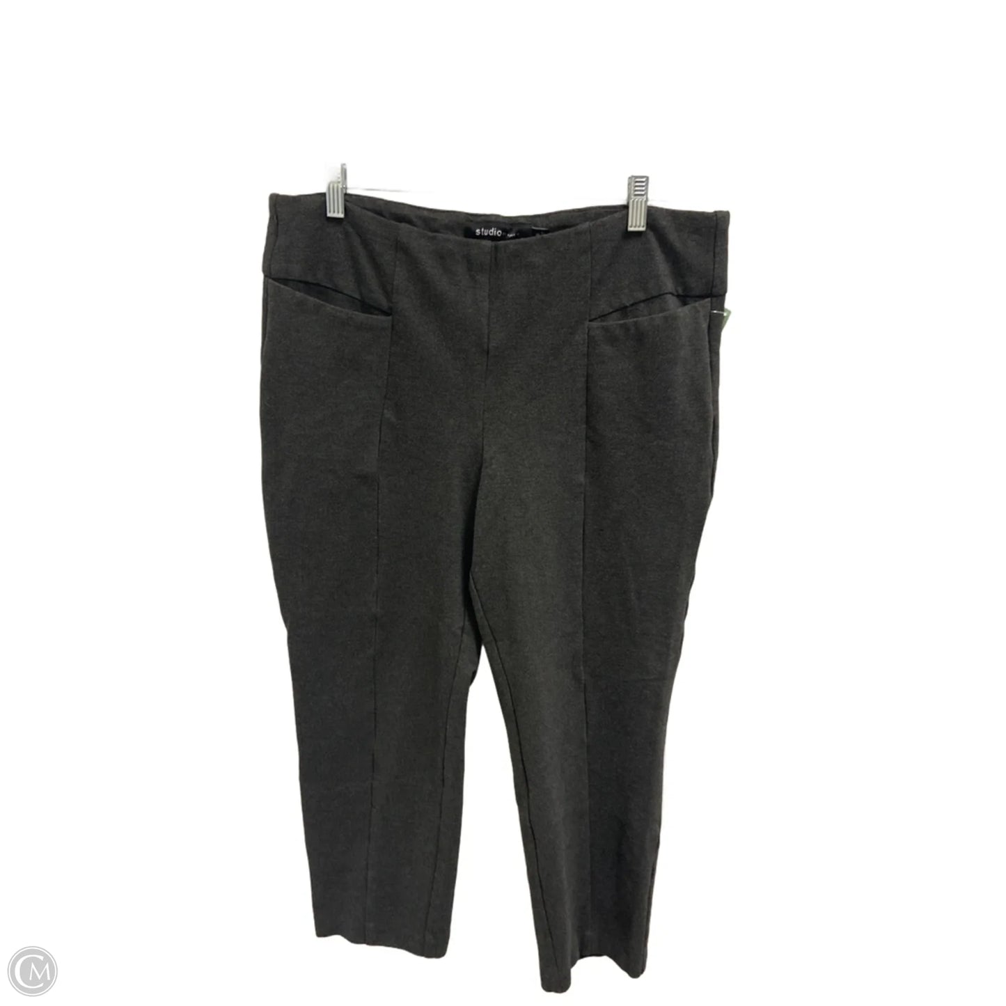 Pants Cropped By Torrid In Grey, Size: 18