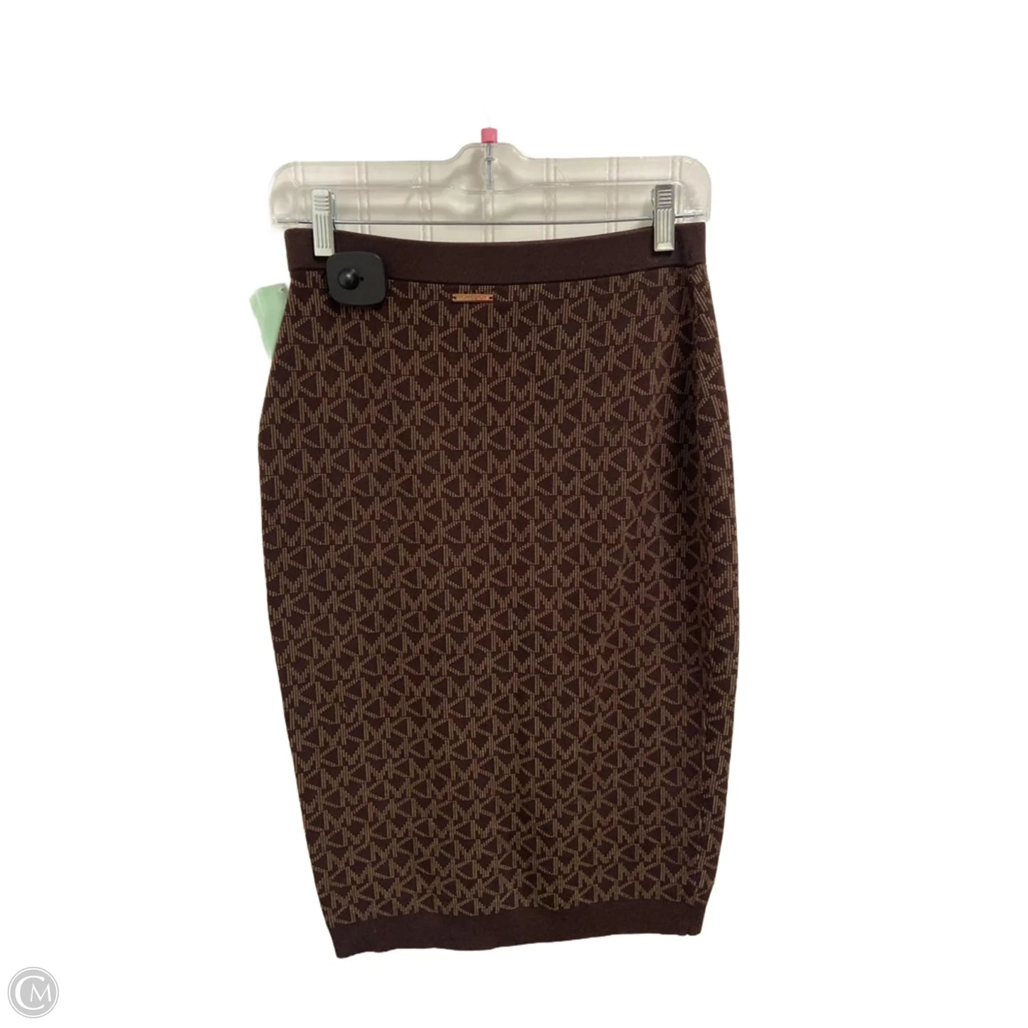 Skirt Midi By Michael By Michael Kors In Brown, Size: 6