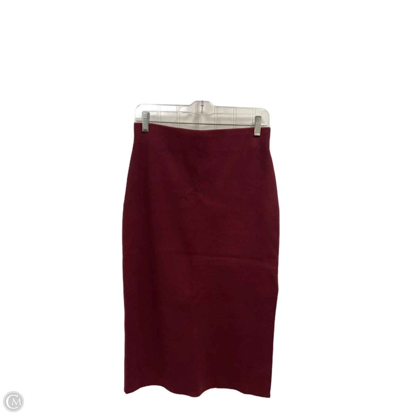 Skirt Midi By Express In Red, Size: 8