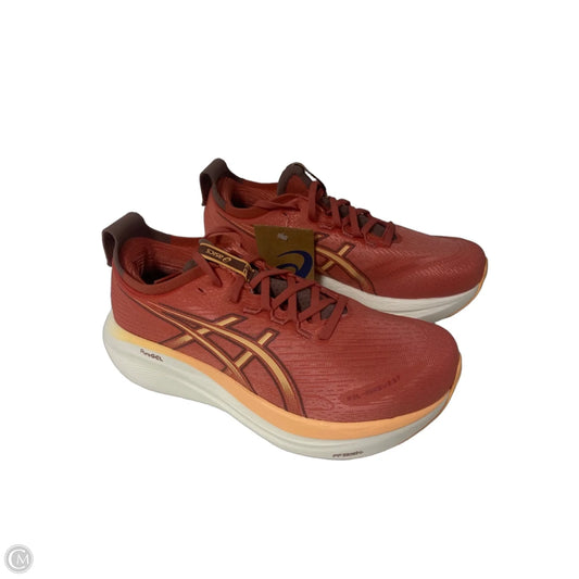 Shoes Athletic By Asics In Orange, Size: 9
