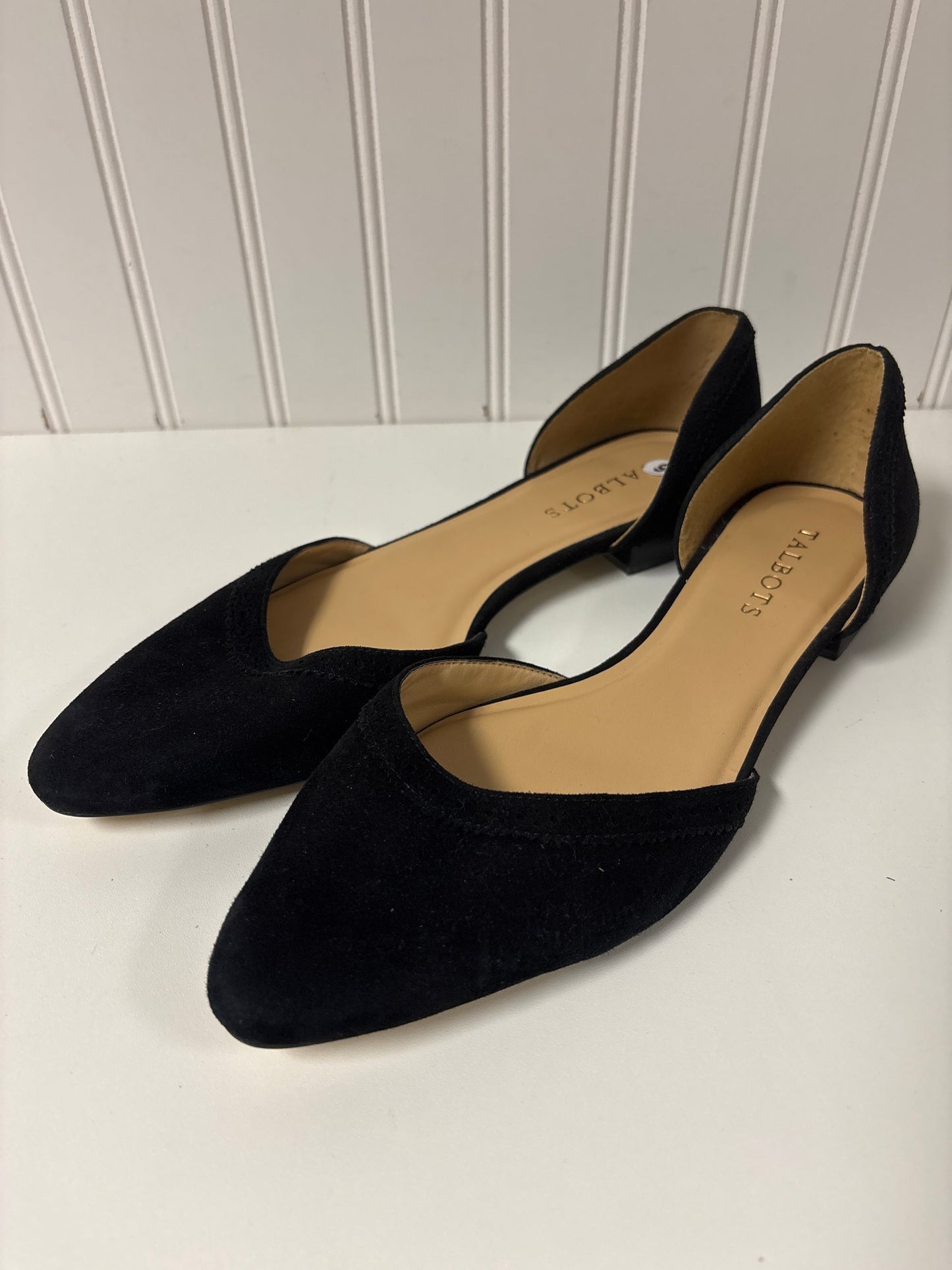 Shoes Flats By Talbots In Black, Size: 9