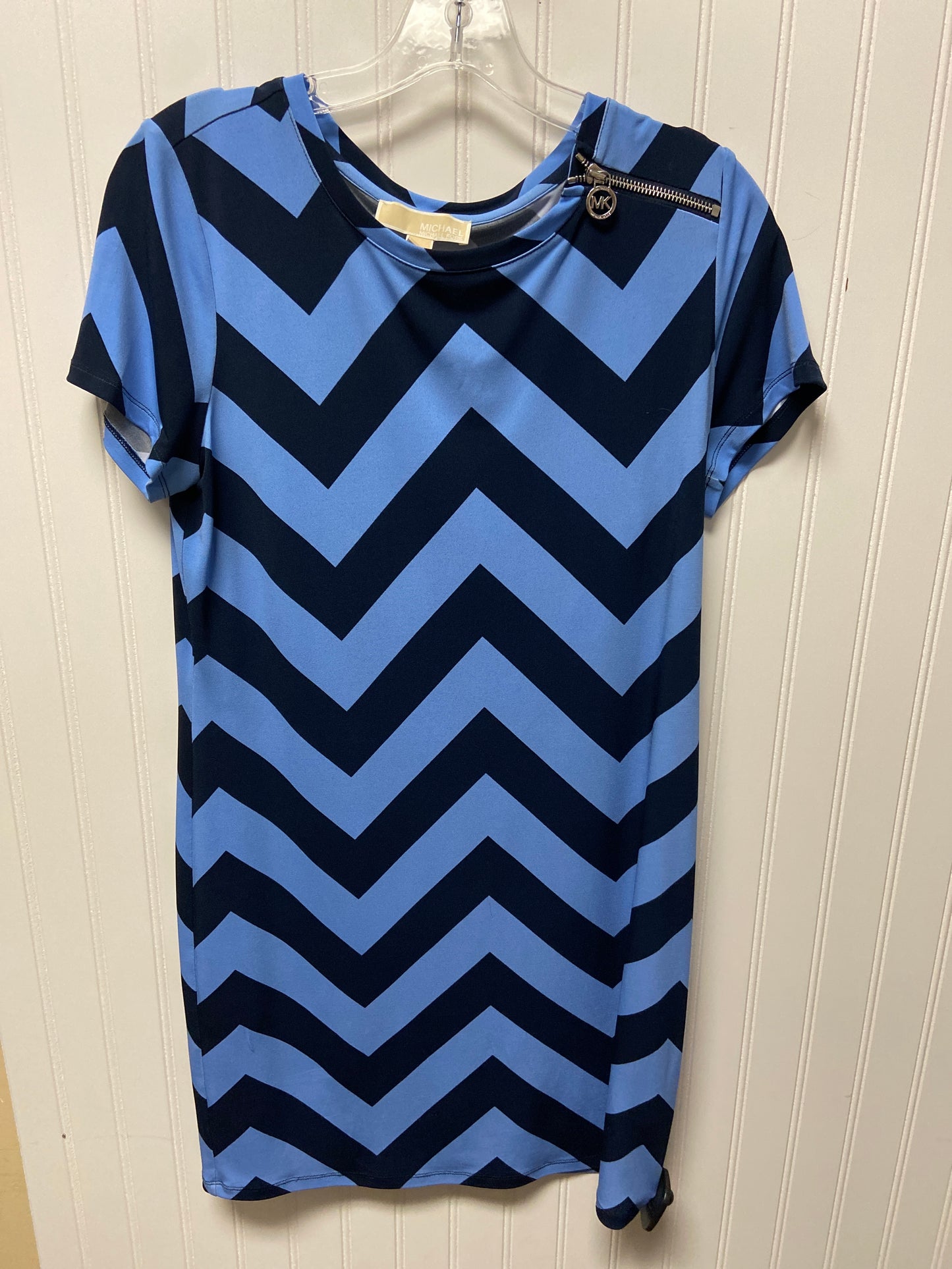 Dress Casual Short By Michael By Michael Kors In Blue, Size: M