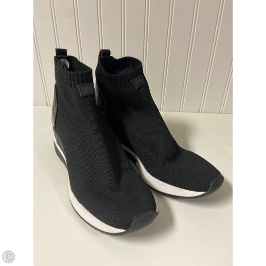 Shoes Sneakers By Michael By Michael Kors In Black & White, Size: 8