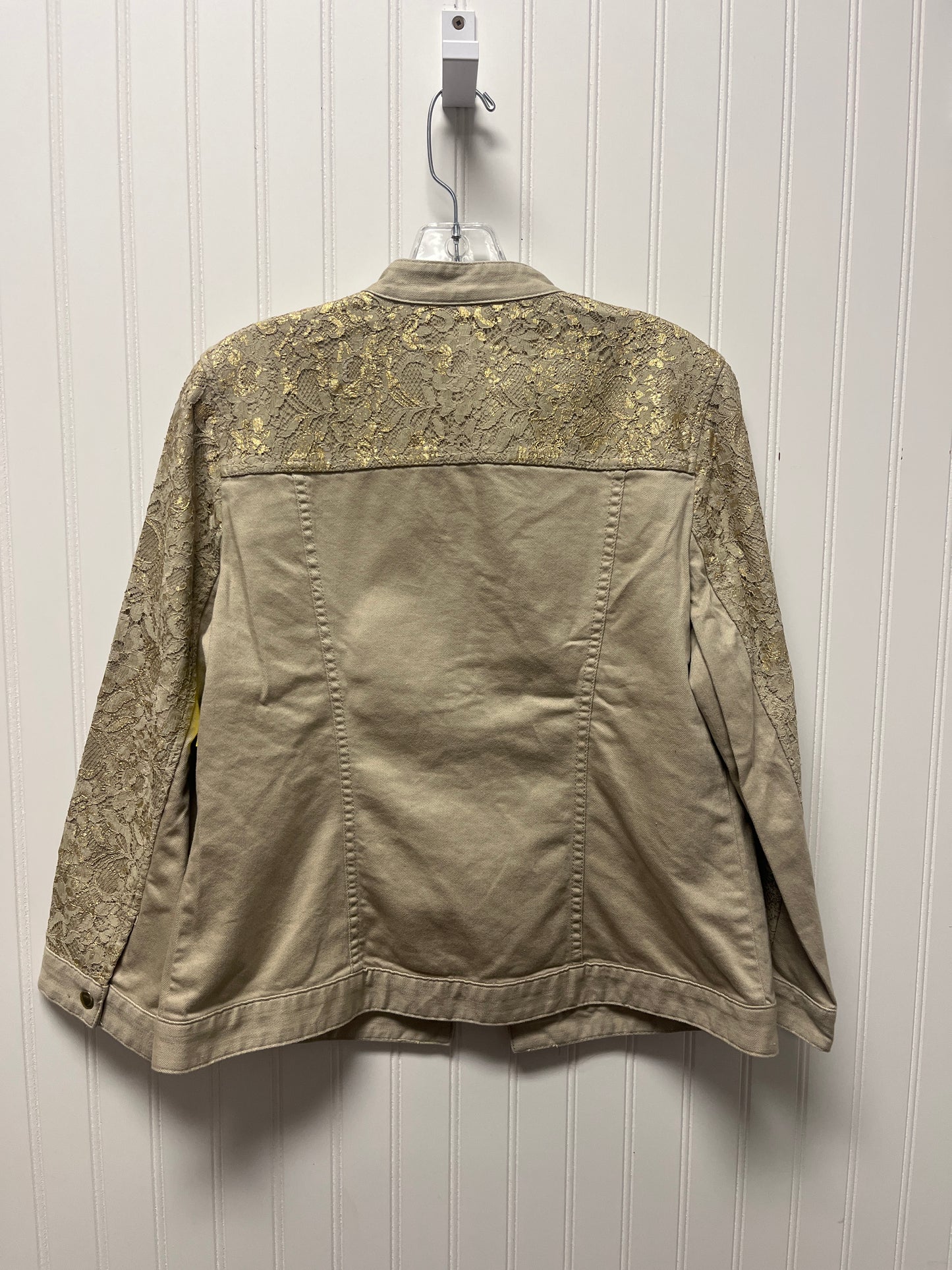 Jacket Other By Chicos In Beige, Size: M