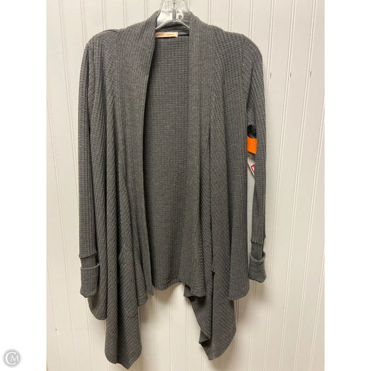 Cardigan By Sweet Romeo In Grey, Size: Xs