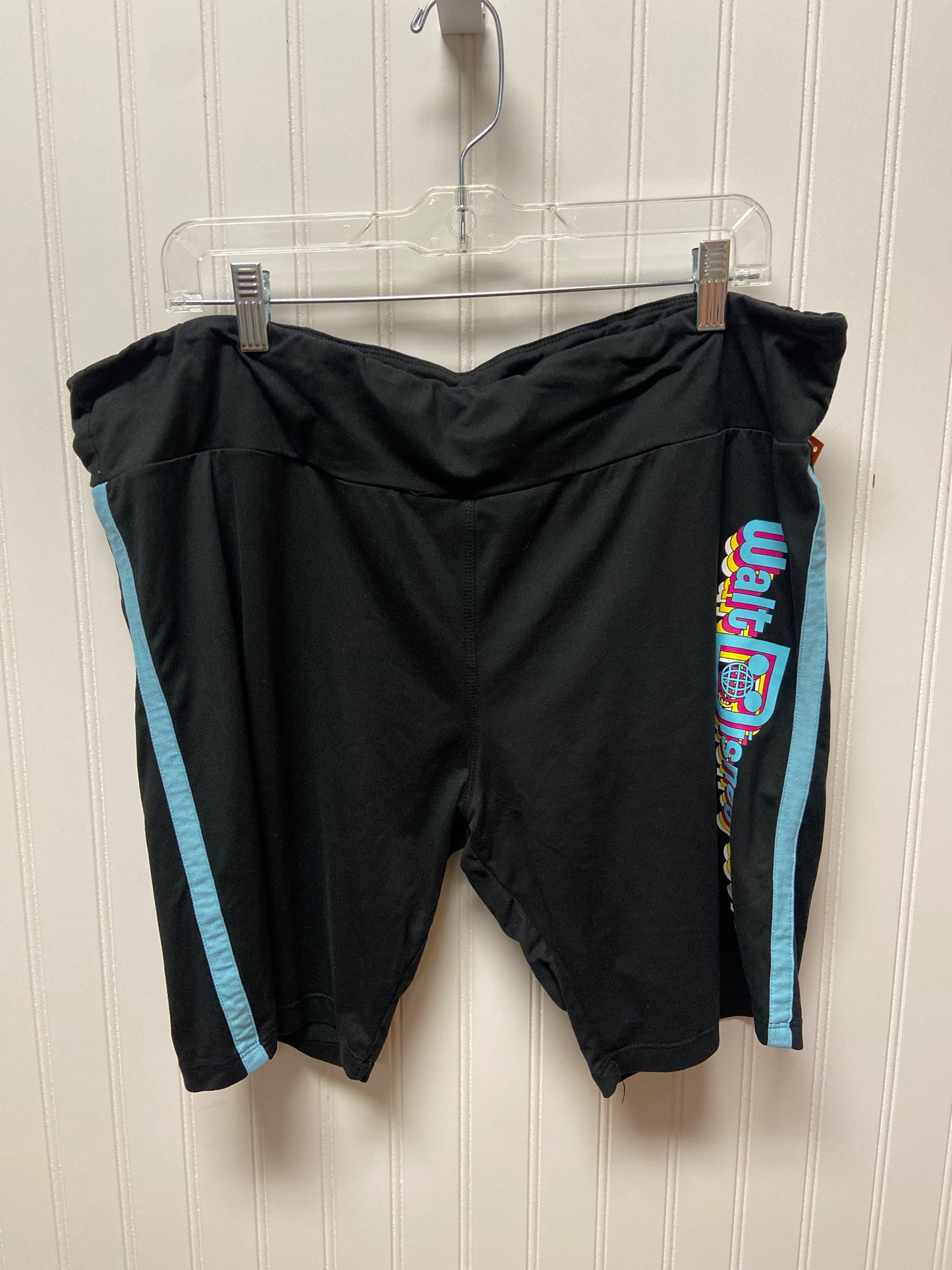 Athletic Shorts By Disney Store In Black, Size: 1x