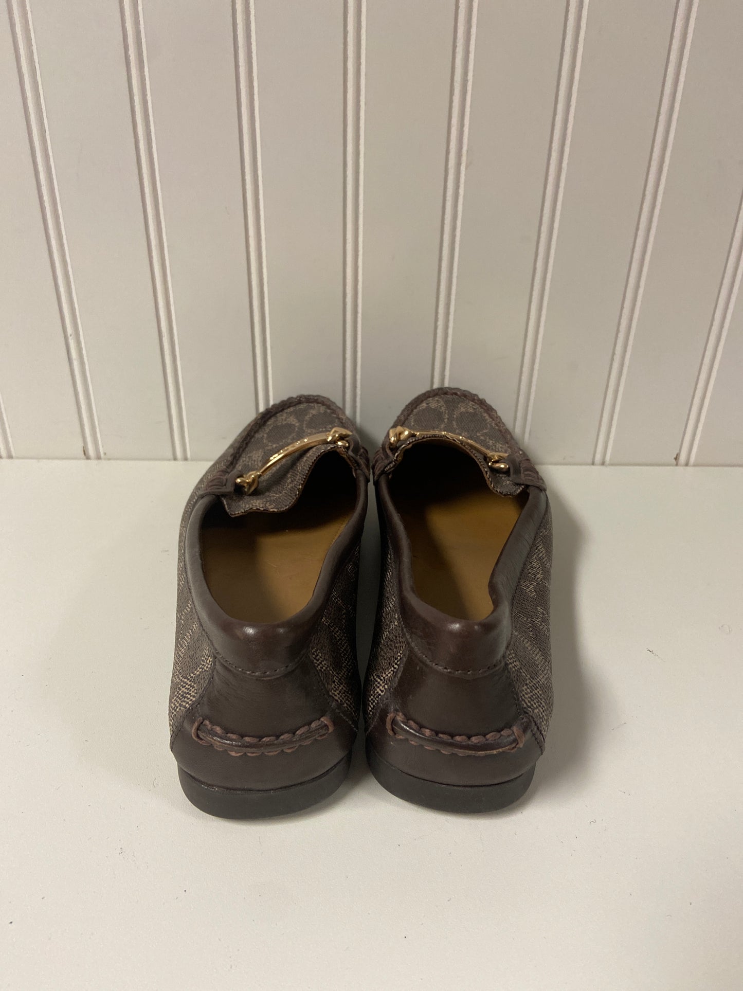 Shoes Designer By Coach In Brown, Size: 7.5