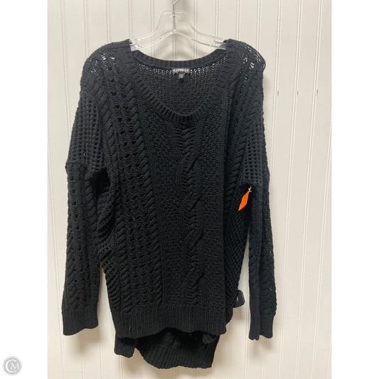 Sweater By Express In Black, Size: Xs