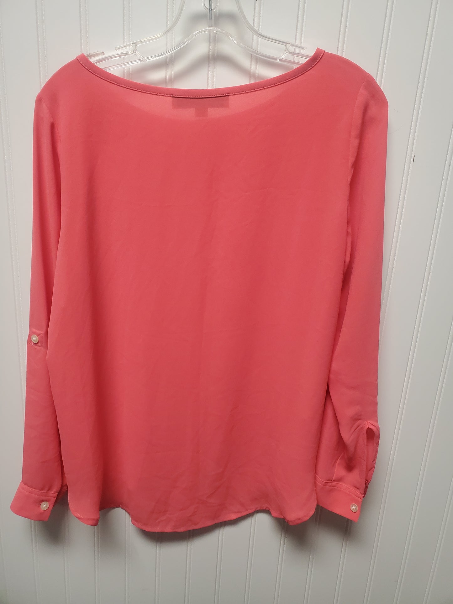 Top Long Sleeve By Loft In Orange, Size: Sp