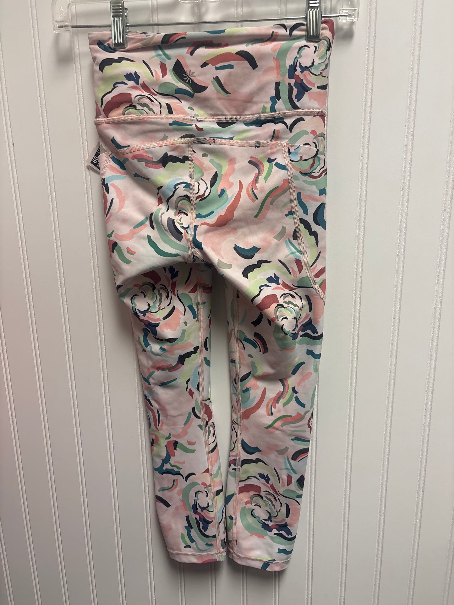 Athletic Leggings Capris By Athleta In Floral Print, Size: Xxs