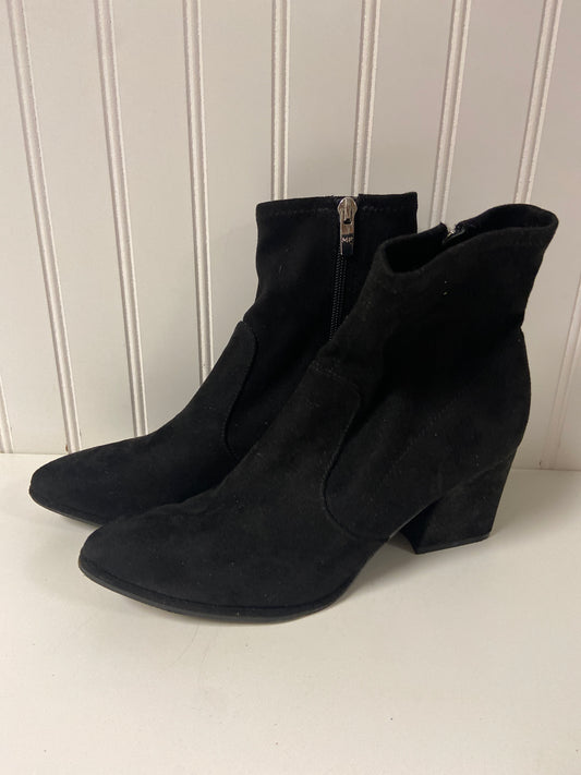 Boots Ankle Heels By Marc Fisher In Black, Size: 7.5