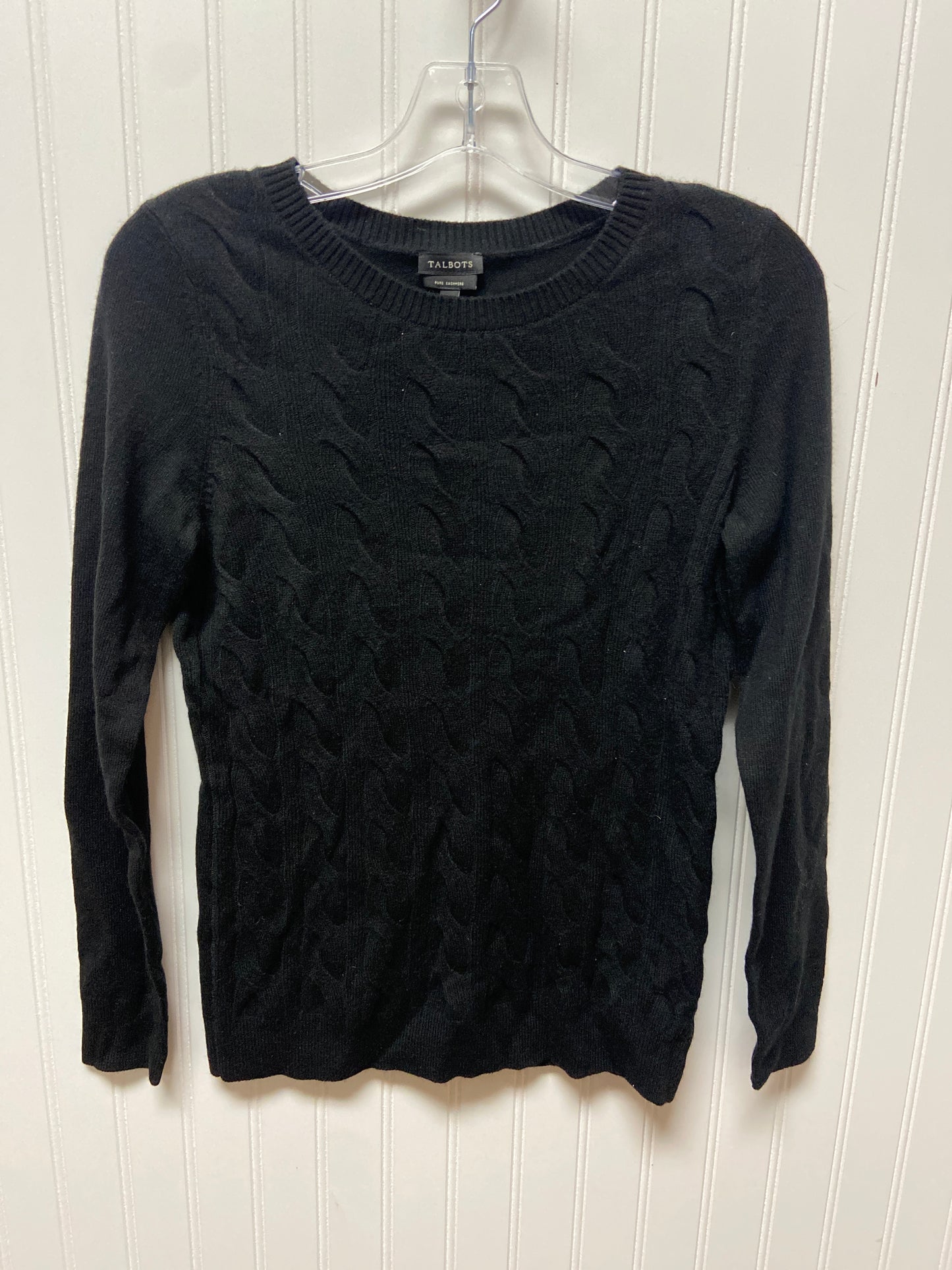 Sweater By Talbots In Black, Size: Xs