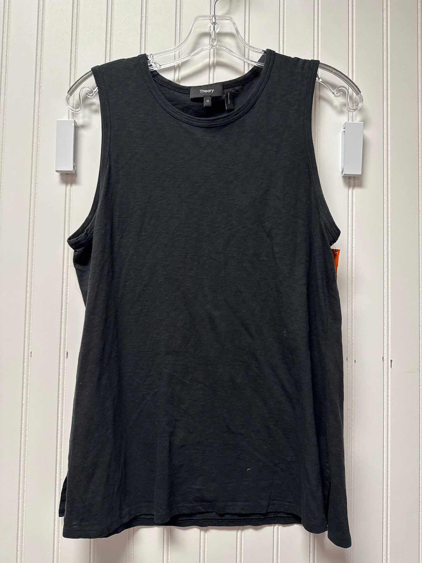 Top Sleeveless Basic By Theory In Black, Size: M