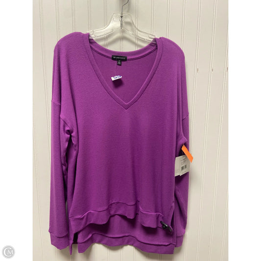 Athletic Sweatshirt Crewneck By Beyond Yoga In Purple, Size: M