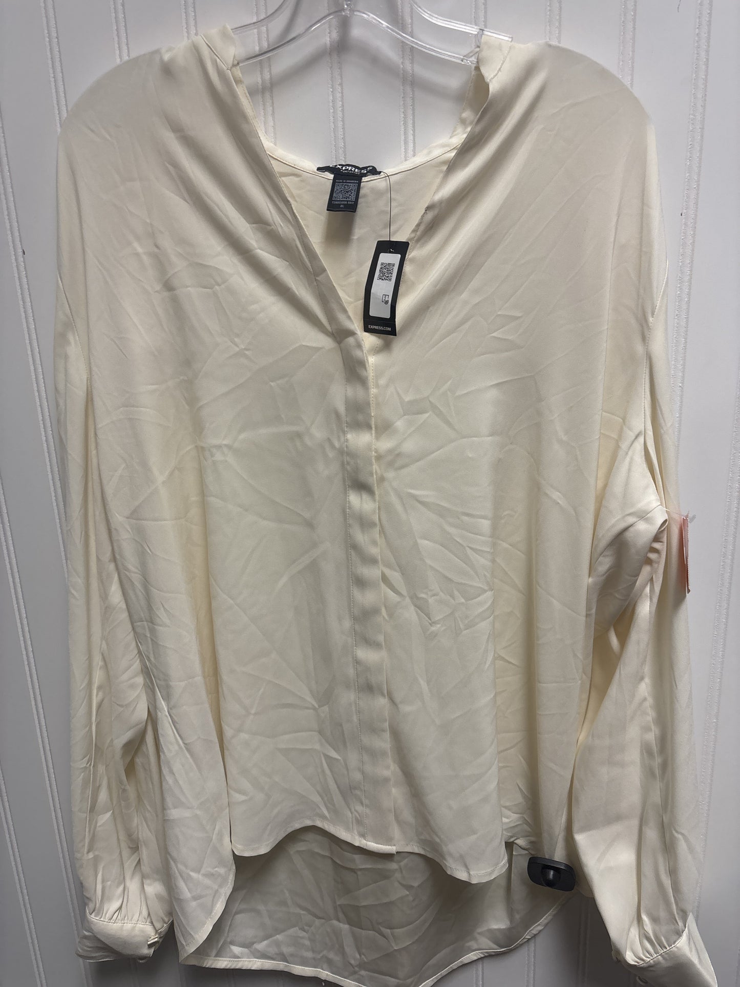 Top Long Sleeve By Express  Size: Xl