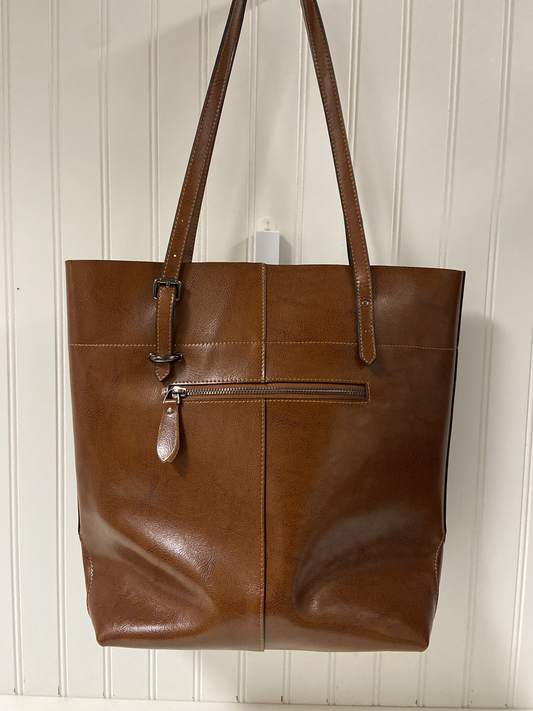 Handbag Leather By Clothes Mentor  Size: Medium