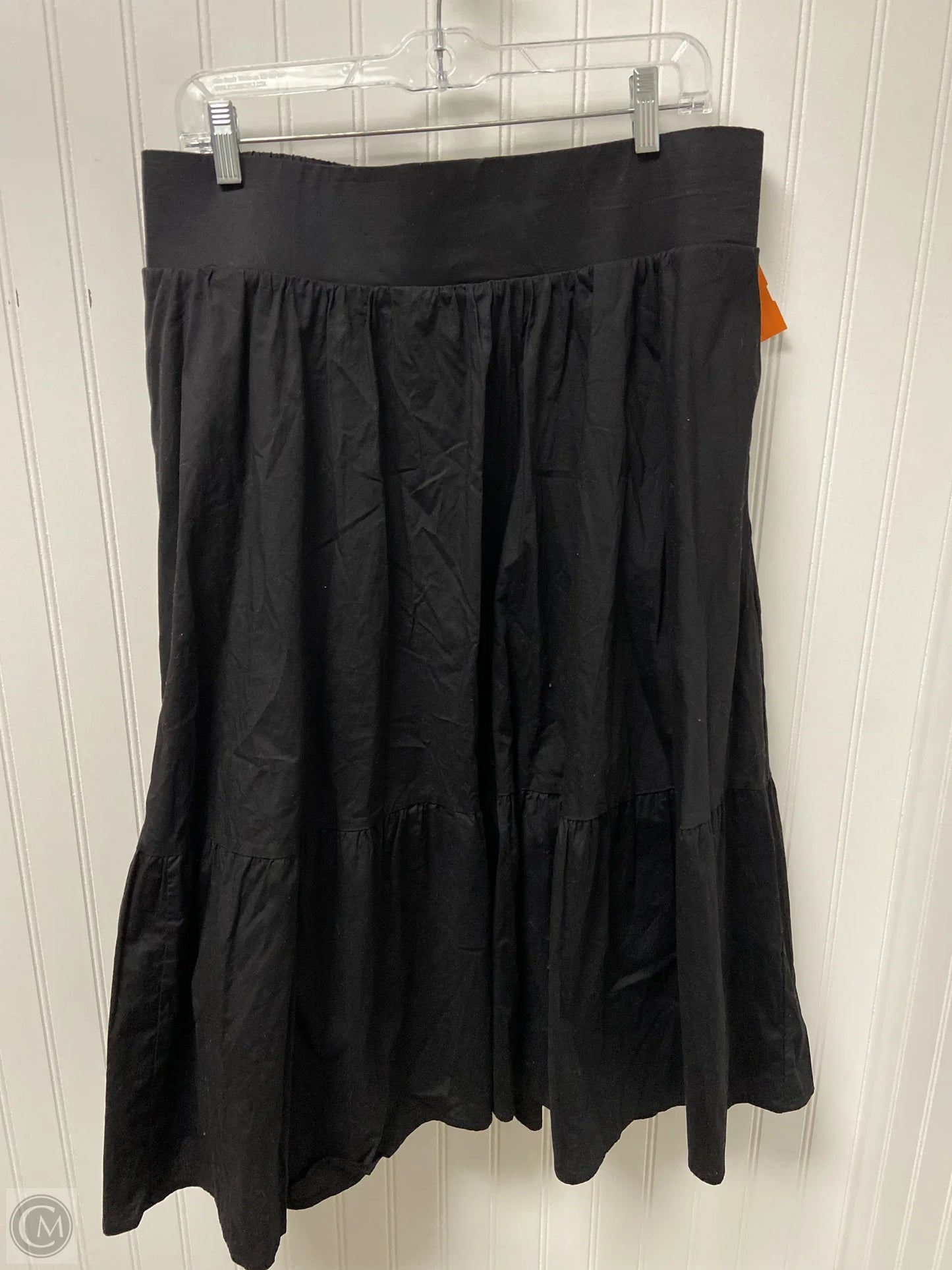 Skirt Midi By Torrid In Black, Size: 3x