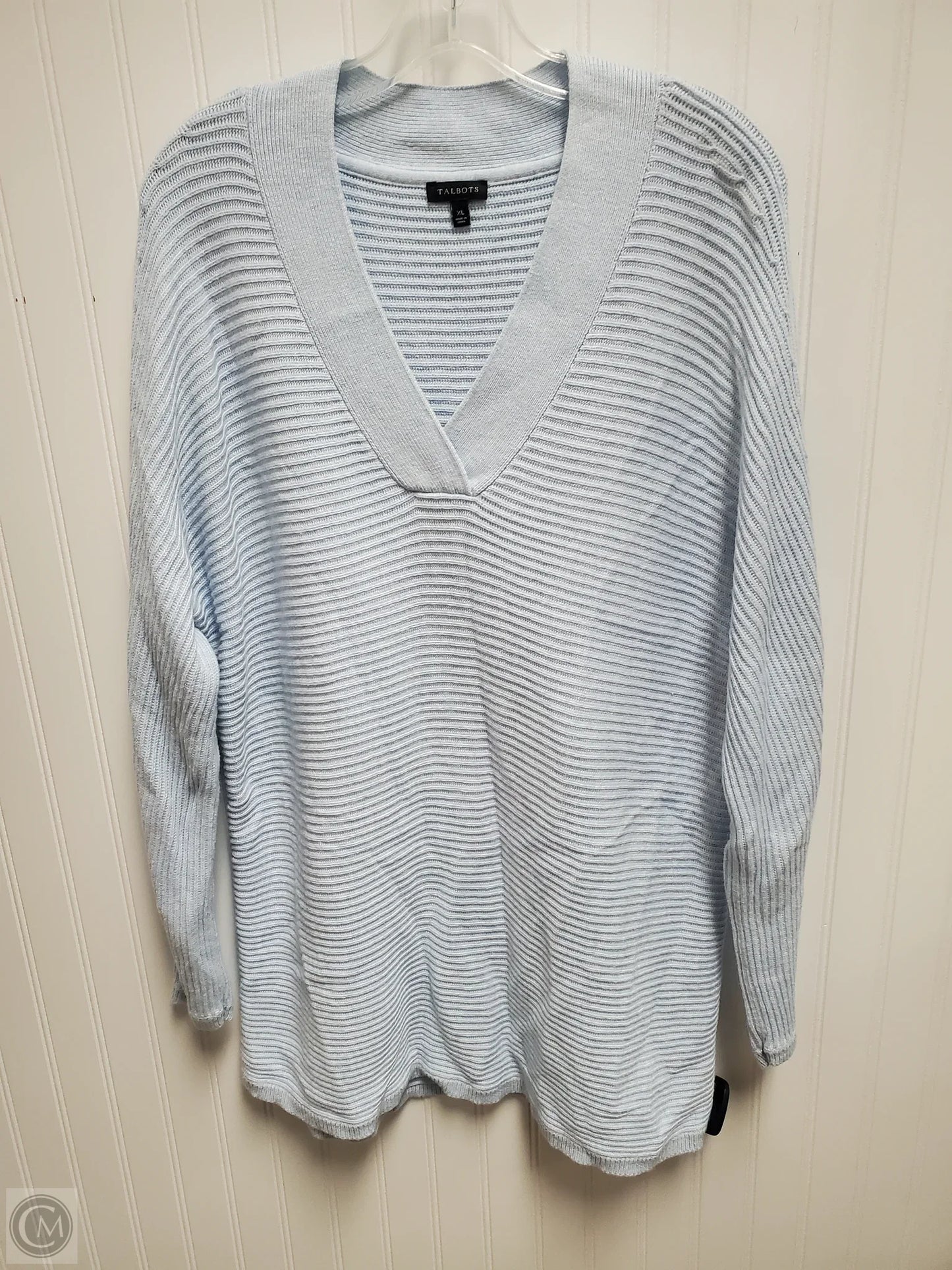 Sweater By Talbots In Blue, Size: Xl